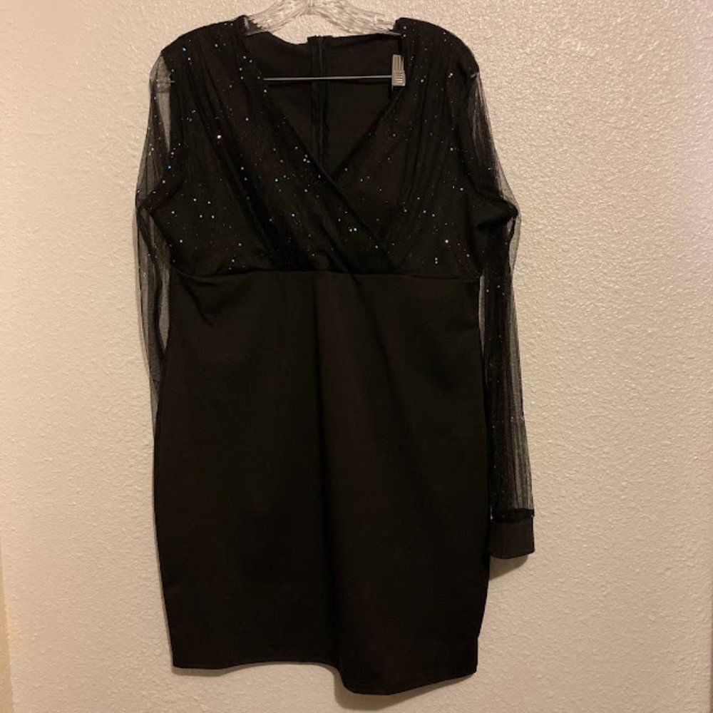 Black dress women's size XXL